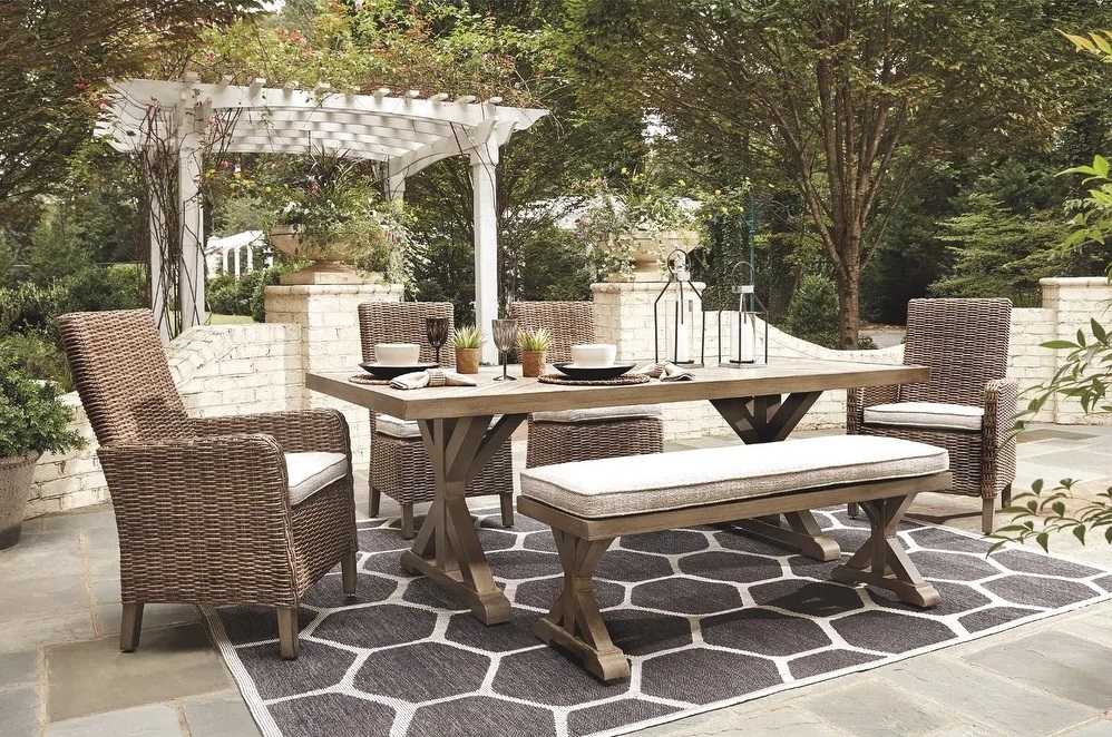 American Design Furniture by Monroe - Beach Point Outdoor Collection